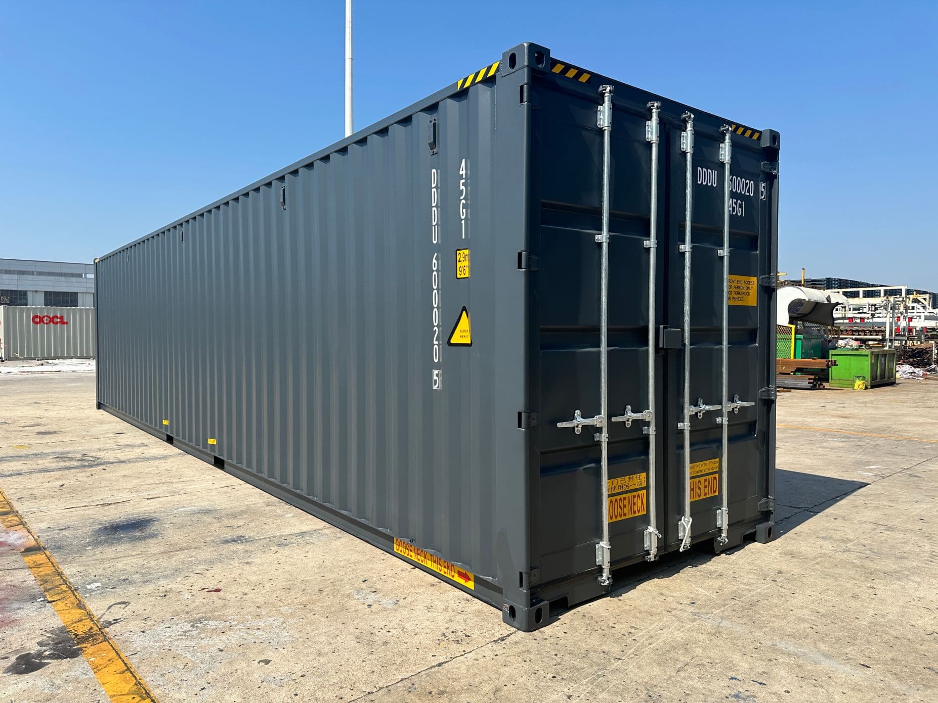 12 m 40’HC Double Door Seecontainer