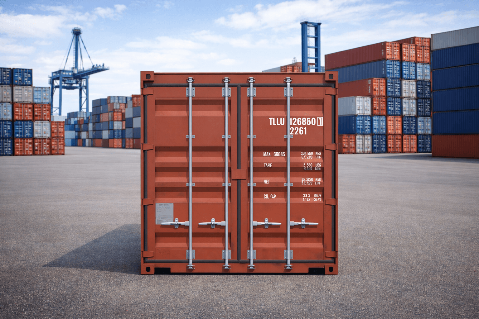 6 m 20’DC Seecontainer