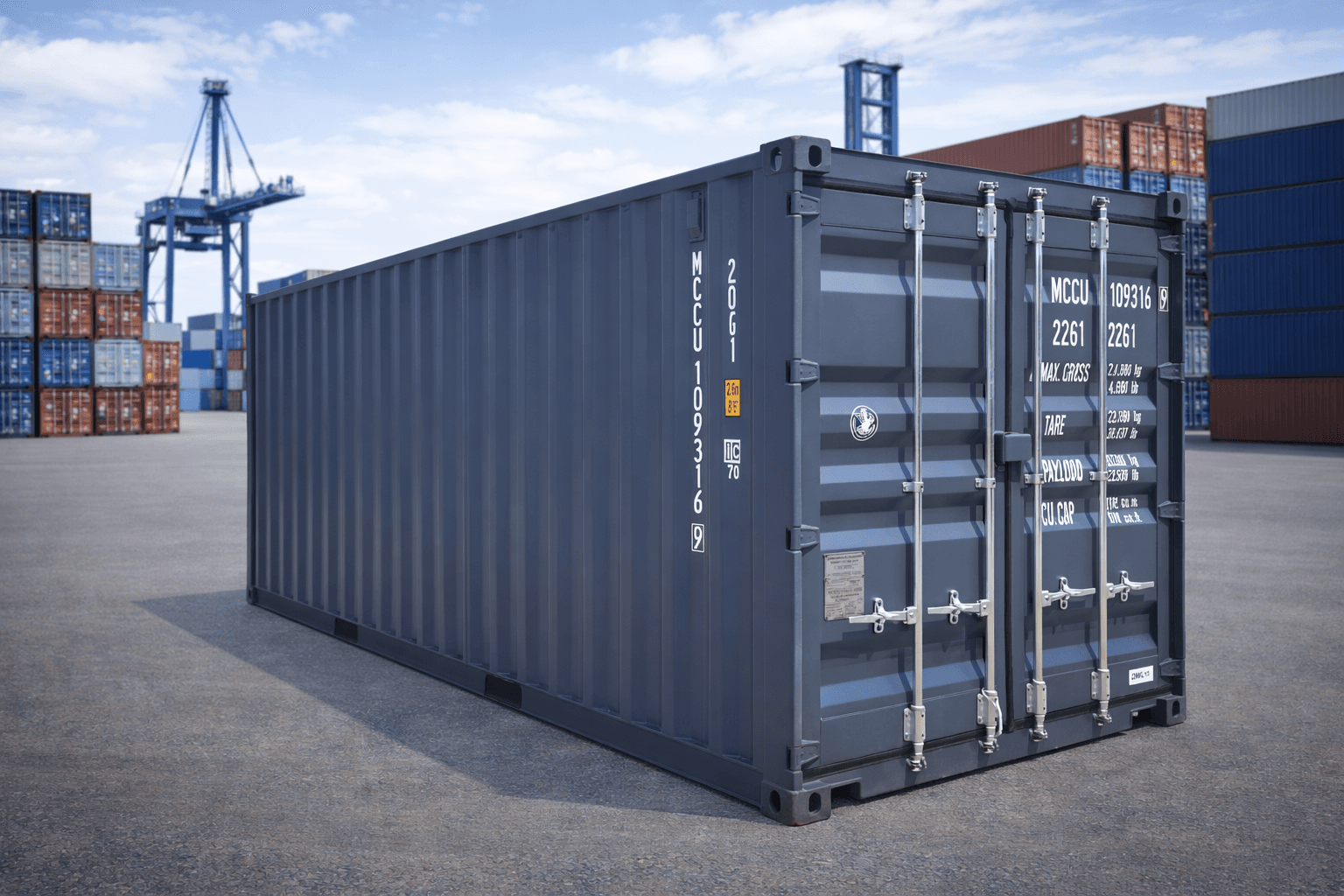 6 m 20’DC Seecontainer