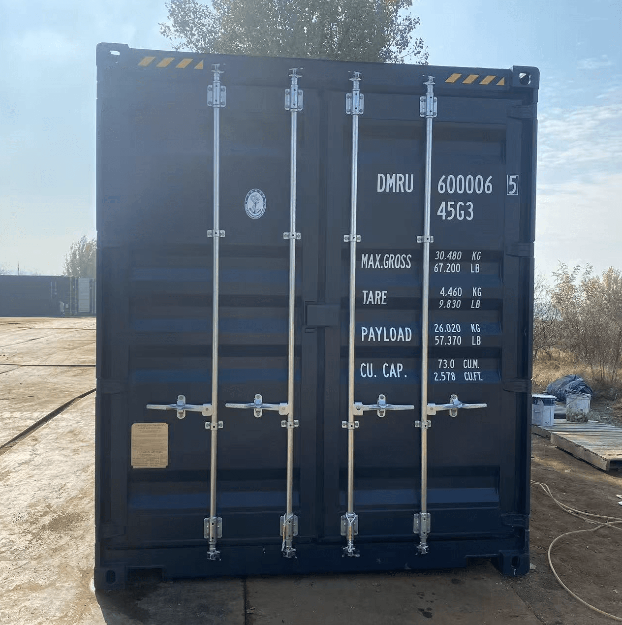 12 m 40’HC Open Side Seecontainer