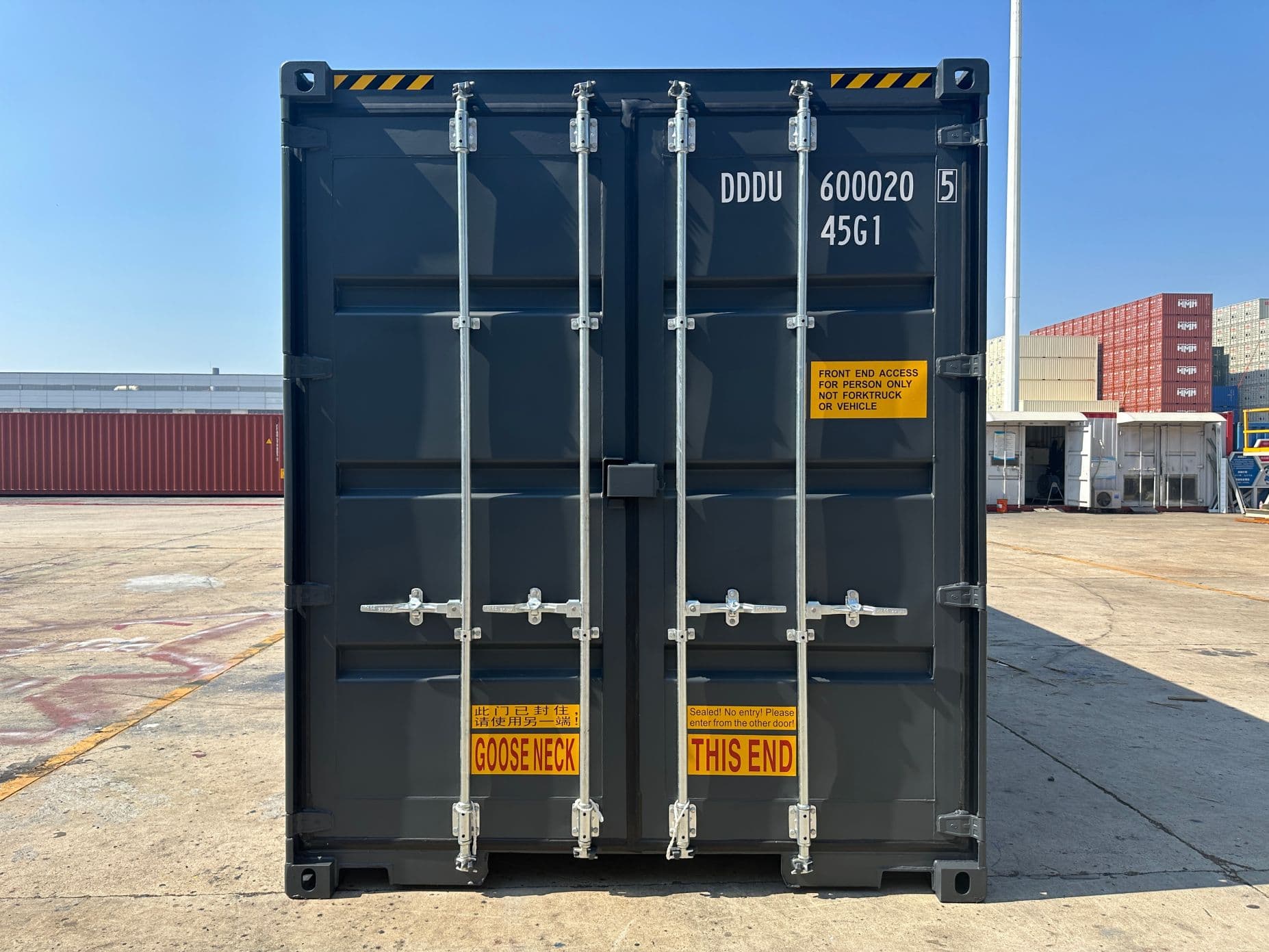 12 m 40’HC Double Door Seecontainer