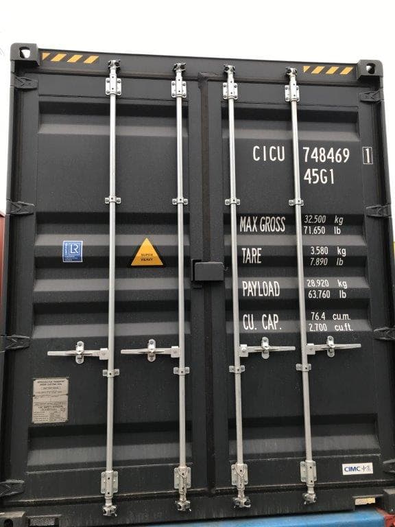 12m 40’HC Seecontainer