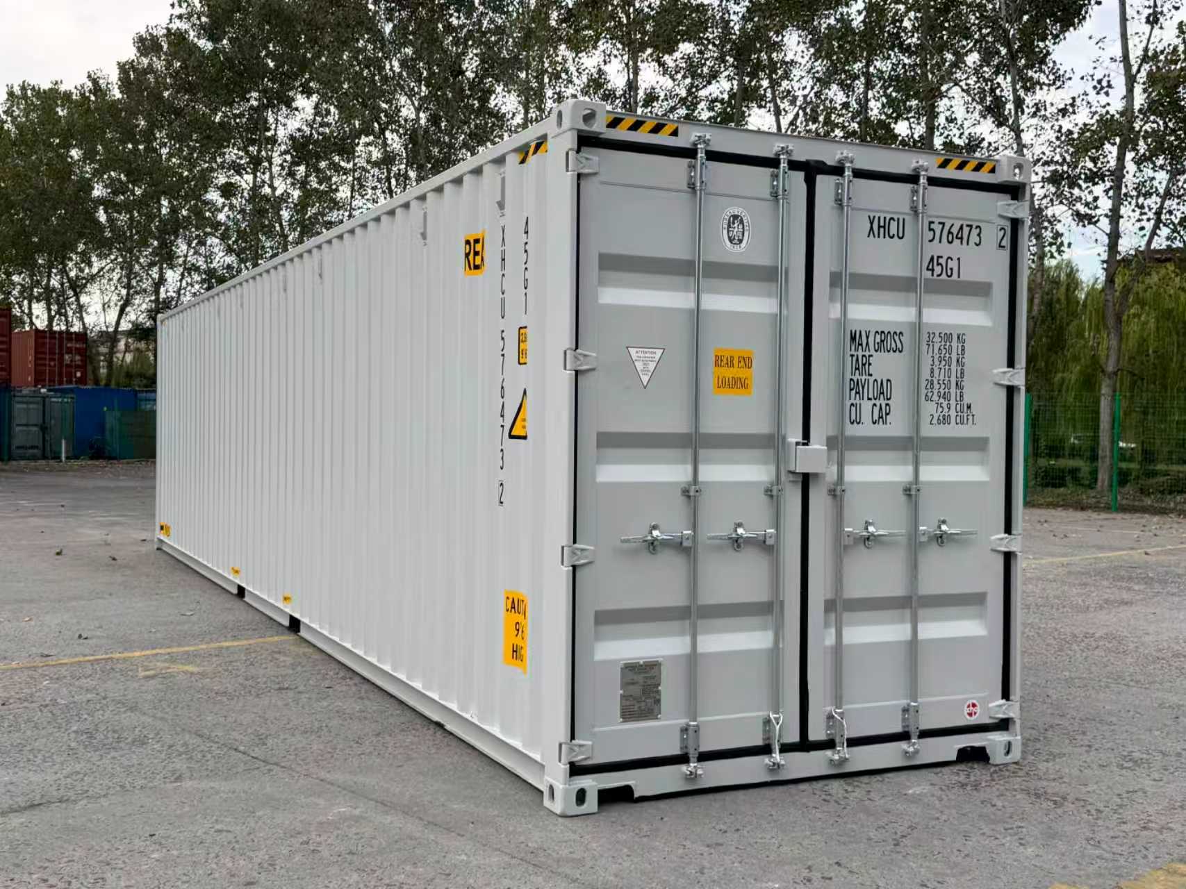 12 m 40’HC Double Door Seecontainer