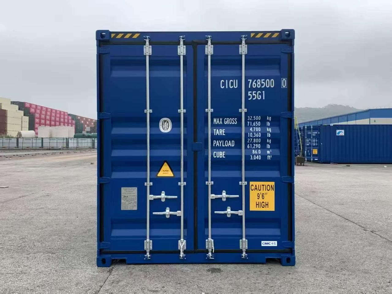 13,5m 45’HC Seecontainer
